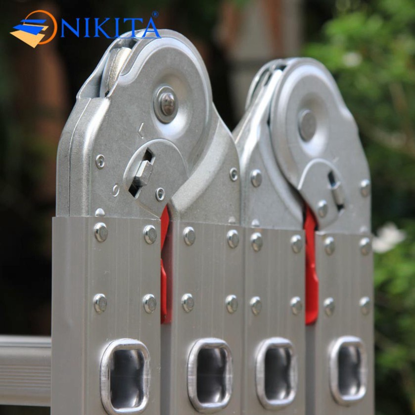 Thang nhôm gấp đa năng 4 đoạn Nikita NIKA47 - 4m7