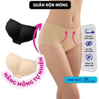 Quần độn mông su đúc mềm và mỏng, thật mông, không lộ 2in1 cao cấp - nobi max tsdl 169