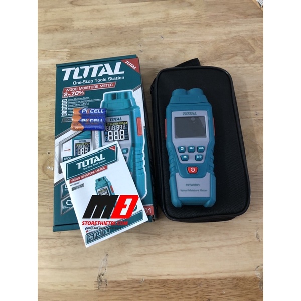 TETWM01 Máy đo độ ẩm gỗ Total