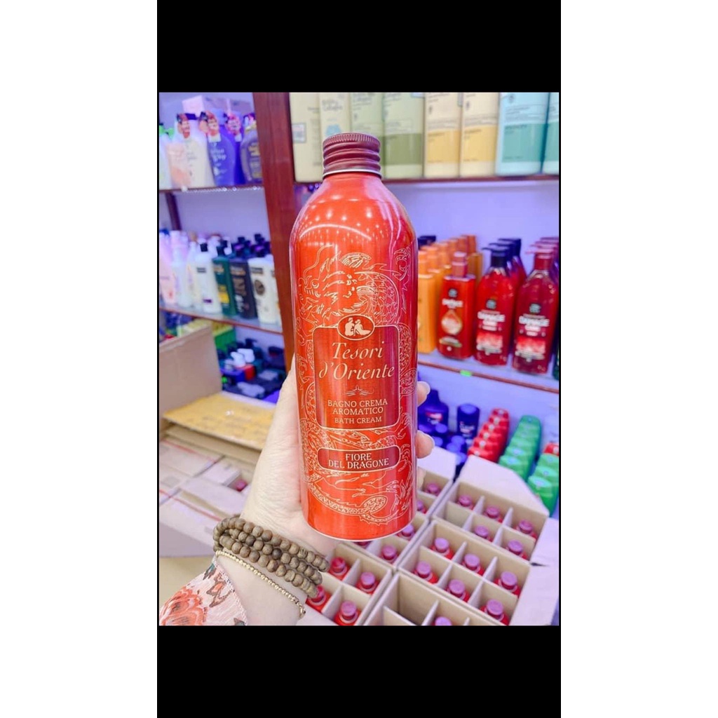 Sữa tắm nước hoa Tesori D”oriente Ý Lưu Hương Lâu 500ml chính hãng cty