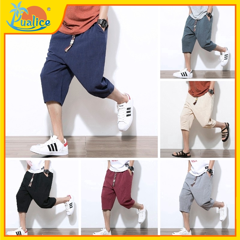 Men's baggy pants casual shorts loose shorts