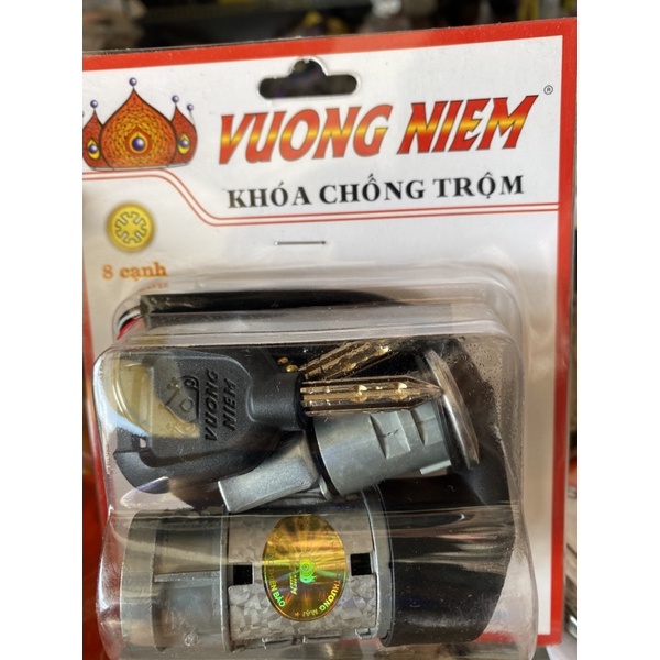 Ổ khóa 8 cạnh Dream 50 100cc  (phụ tùng cho Honda Dream các đời, có khóa yên xe máy INF