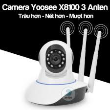 (Loại tốt) Camera IP xoay 360 độ Yoosee X8100