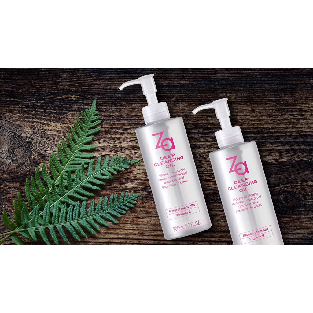 Dầu tẩy trang,Nước tẩy trang thấm sâu Za Deep Cleansing Oil 100ml