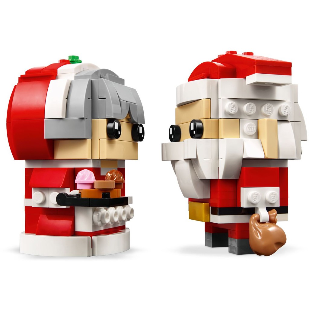 40274 LEGO BrickHeadz Mr. & Mrs. Claus - Ông bà (Xem Mô tả)