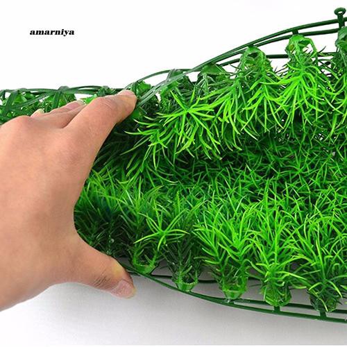 Thảm cỏ giả trang trí bể cá bằng nhựa