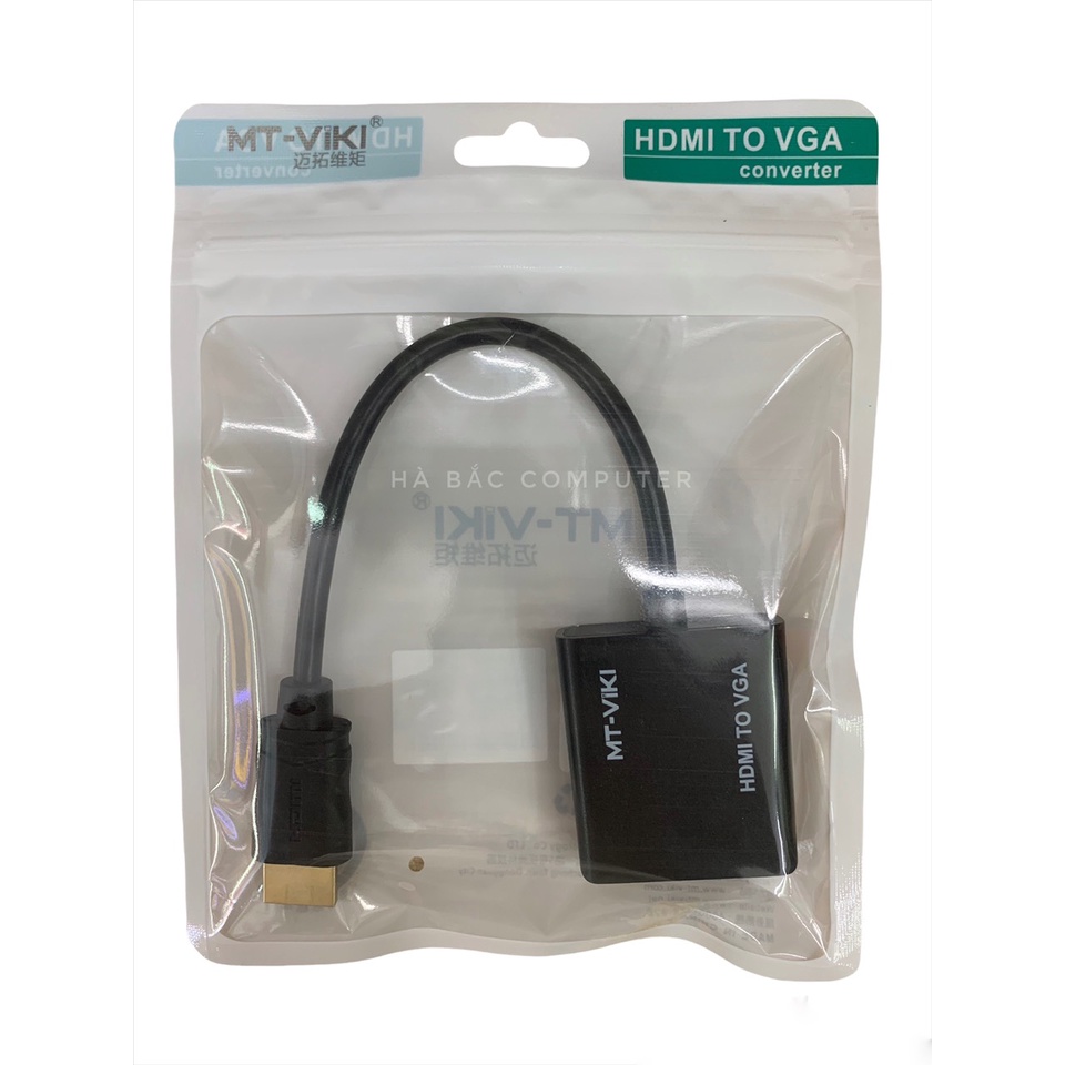 Cáp Chuyển HDM To VGA MT-ViKI - Cáp CHuyển HDMI Sang VGA