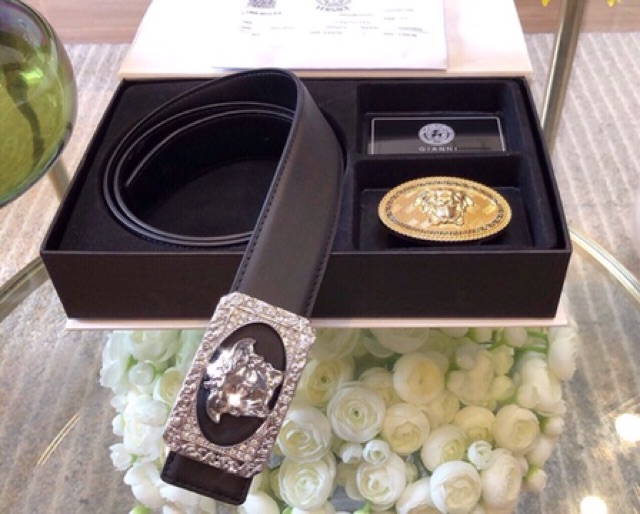 Dây lưng nam versace 2 mặt fullbox SALE 20% ' ) ₙ , : "