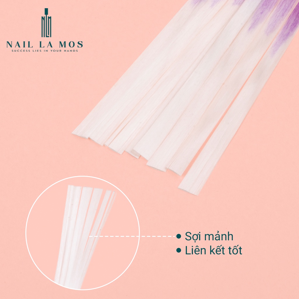 Set 10 tép lụa  nối dài móng nhanh - Nối móng lụa chuyên dụng