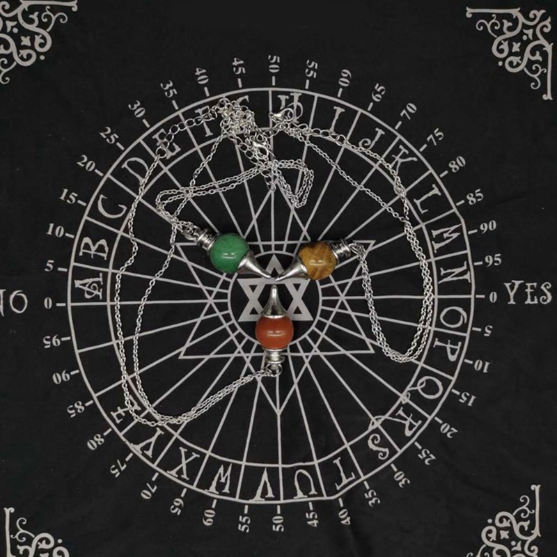 Khăn Trải Bàn Bói Tarot In Hình Mặt Cười