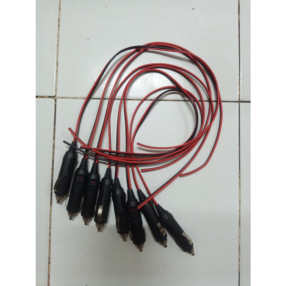 Tẩu đực xe hơi có cầu chì cắm lỗ sạc 12V - 24V