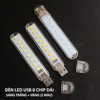 [CÓ SẴN] Đèn Led USB Siêu sáng, quạt cổng USB siêu gọn và đèn Led USB 8 bóng