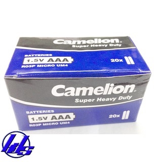 Pin aaa camelion r03p-2s super heavy duty - hộp 40 viên