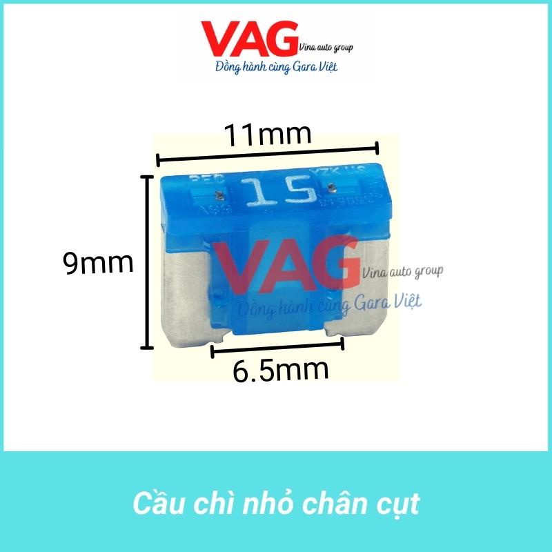 [Zin - Tháo xe] Cầu chì chân to, cụt, nhọn, bằng 5A 7,5A 10A 15A 20A 25A 30A 35A 40A ô tô, xe máy, máy công trình