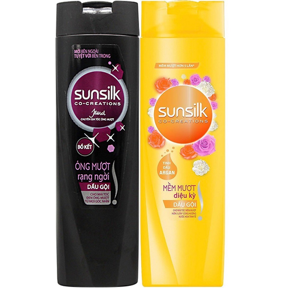 Dầu Gội Sunsilk 170g Mềm Mượt diệu kỳ và óng mượt rạng ngời, 100% chính hãng vov cung cấp và bảo trợ.