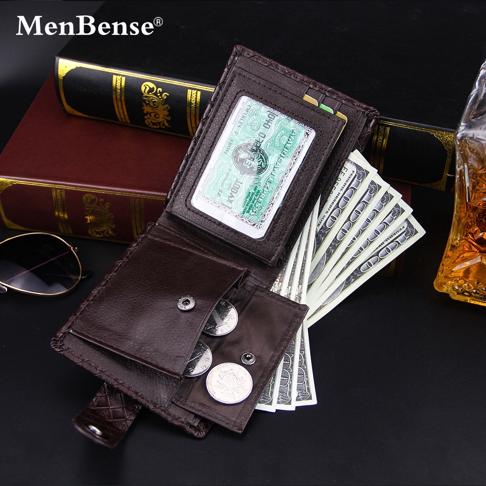 VERSDO Wallets 5 Cards Men Short Wallets 011