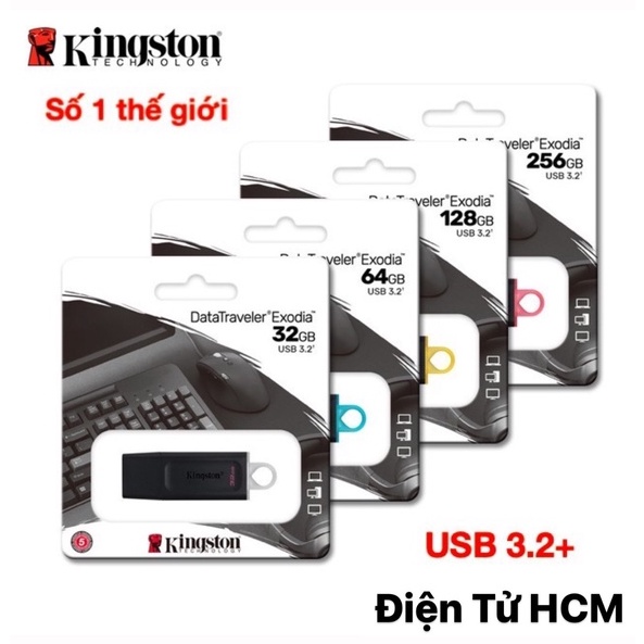 USB 3.0 32GB Kingston DataTraveler 100 -DT100G3/32GB- Bảo Hành 5 Năm- Hàng Chính Hãng