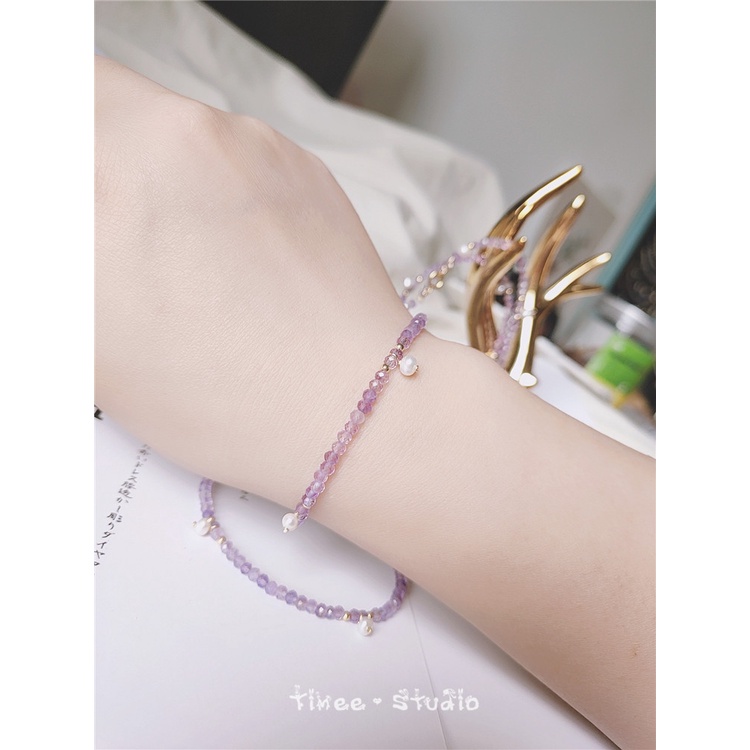 Lắc Chân Mỏng Đính Ngọc Trai Nhân Tạo Thời Trang Mùa Hè Cho Nữ