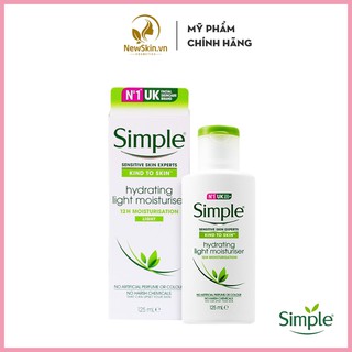 Kem Dưỡng Ẩm Da Simple Kind To Skin Hydrating Light Moisturiser 50ml
