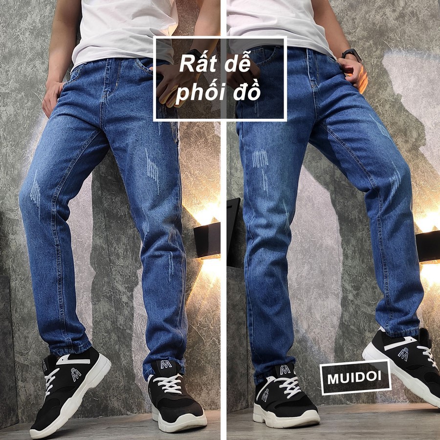 [Mã FAMALLT5 giảm 15% đơn 150K] Quần jean nam (xanh bạc) Q496 MĐ | BigBuy360 - bigbuy360.vn