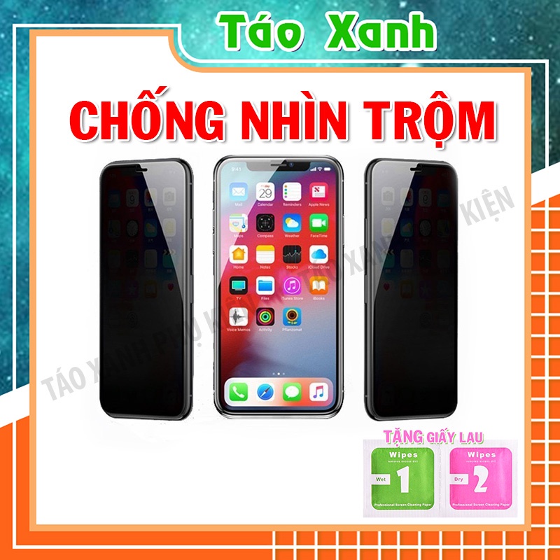 Kính Cường Lực Iphone Chống Nhìn Trộm - Full Màn