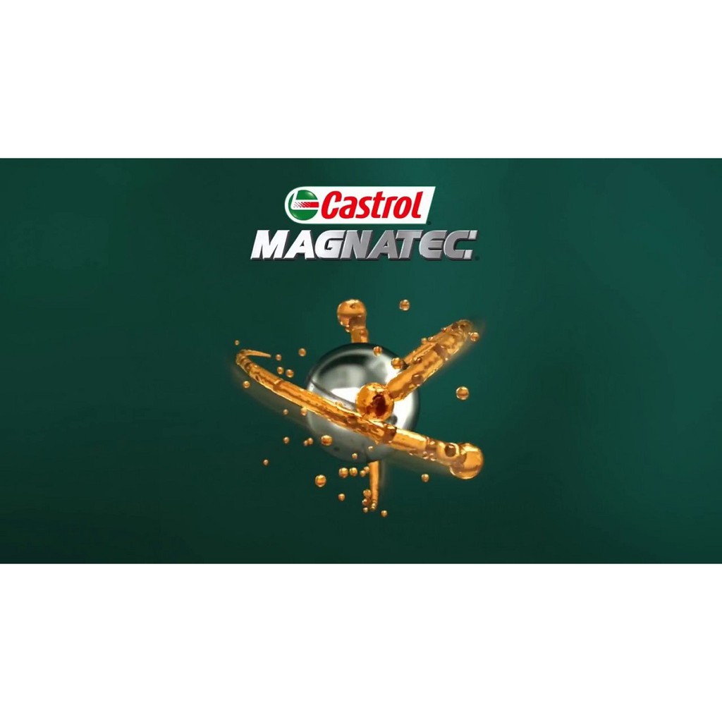 Dầu nhớt { Castrol } Công nghệ tổng hợp cao cấp dành cho xe ô tô Castrol magnatec stop-start 5w30  loại 4 lít.