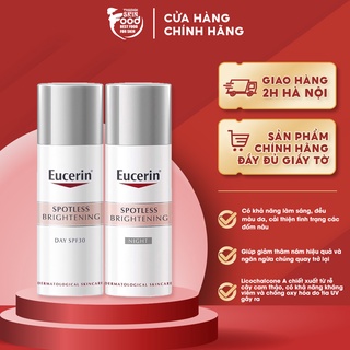 Kem dưỡng sáng da, mờ thâm nám ban ngày và đêm eucerin spotless 50ml