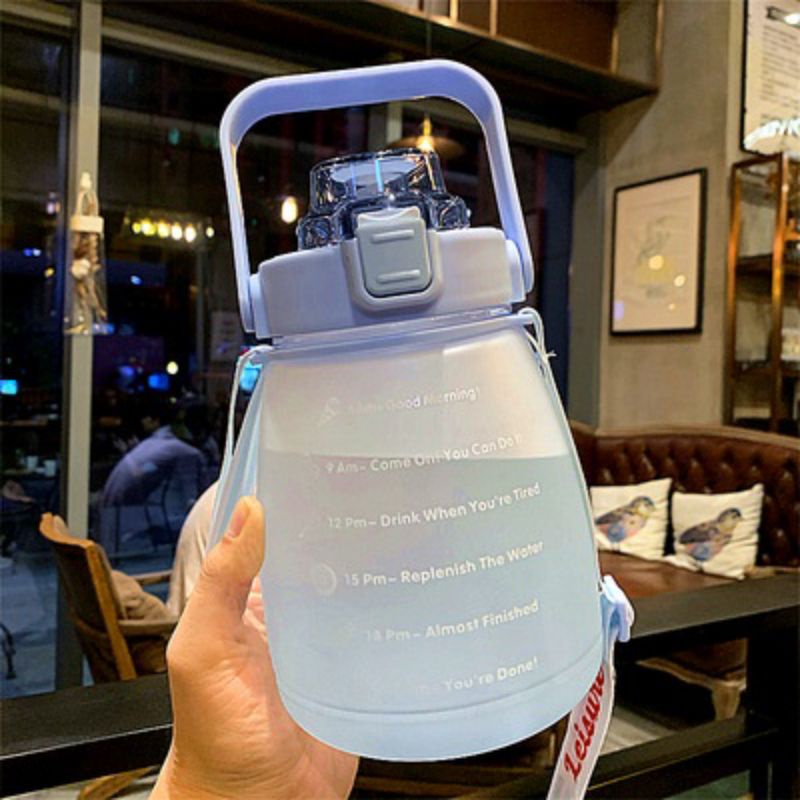 Bình Nước 1,2 Lít Có Vạch Báo Dành Cho người lười uống nước - Bình đựng nước chính hãng Sunny BN5