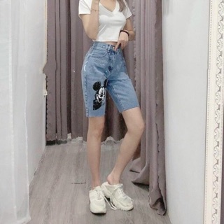 26-35 Quần jean ngố bigsize có ảnh thật