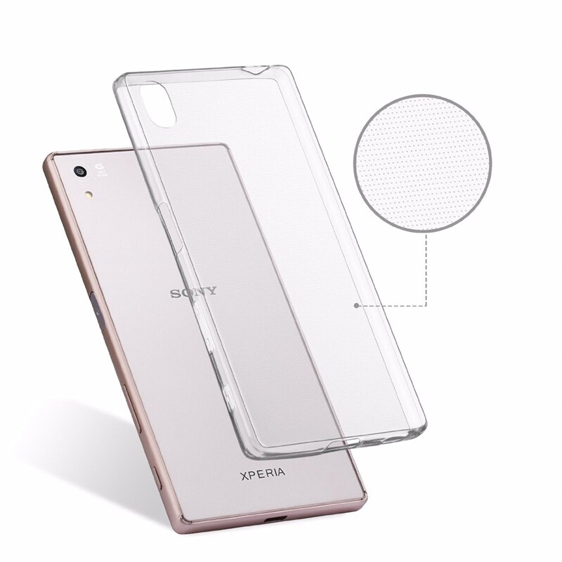 Ốp Lưng Mềm Trong Suốt Cho Sony Xperia Xz1 Xzs Z5 Compact Xa1 Ultra Plus X Xa Xz Xz Premium Plus L1 Z3