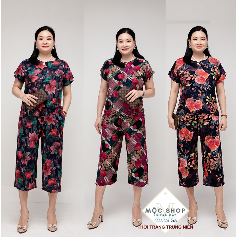 Bộ Lanh 3D - Quà tặng bà tặng mẹ Cực sang