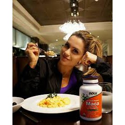 Viên uống tăng cương chức năng sinh lý Maca 500mg Now foods
