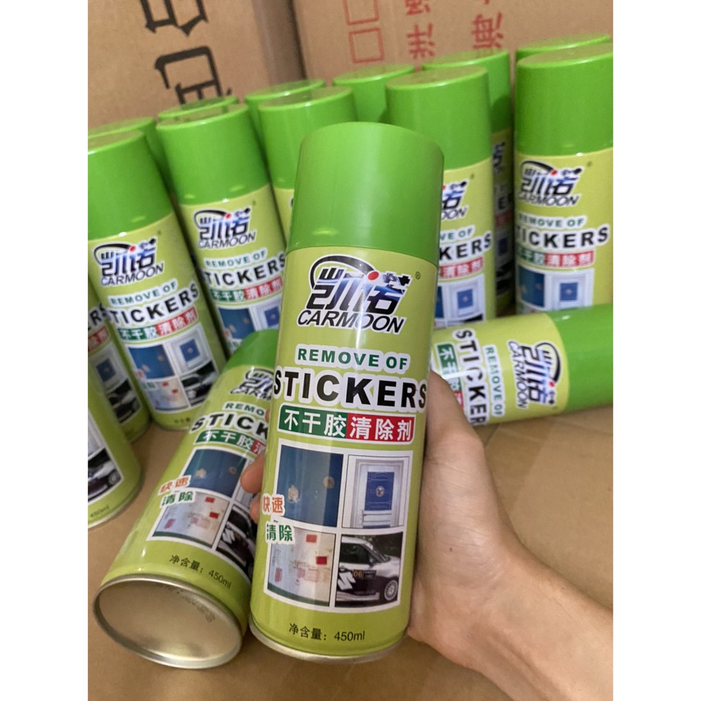 Chai Xịt Tẩy Keo, Sơn, Băng Dính - Vệ Sinh Nhựa Đường, Vết bút mực Sticker Remover