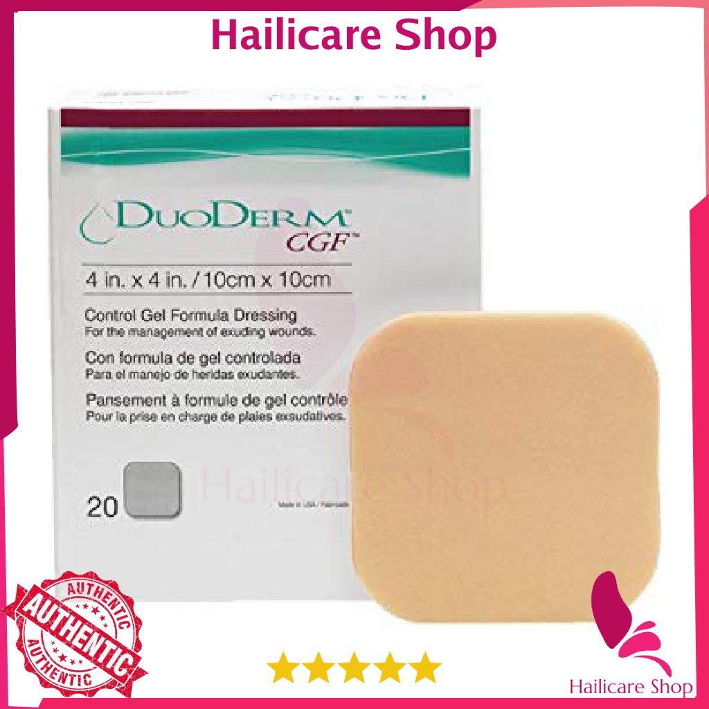 [USA] Miếng dán chống lở loét DuoDERM CGF Convatec DuoDERM CGF Dressing