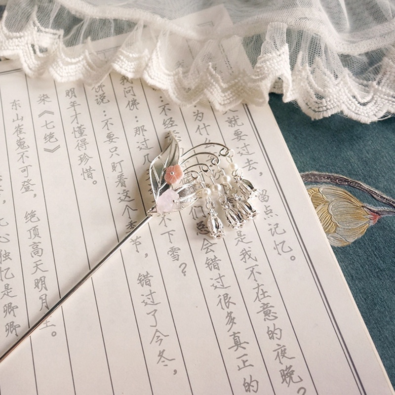 Trâm Cài Tóc Phối Tua Rua Phong Cách Trung Hoa Cổ Điển