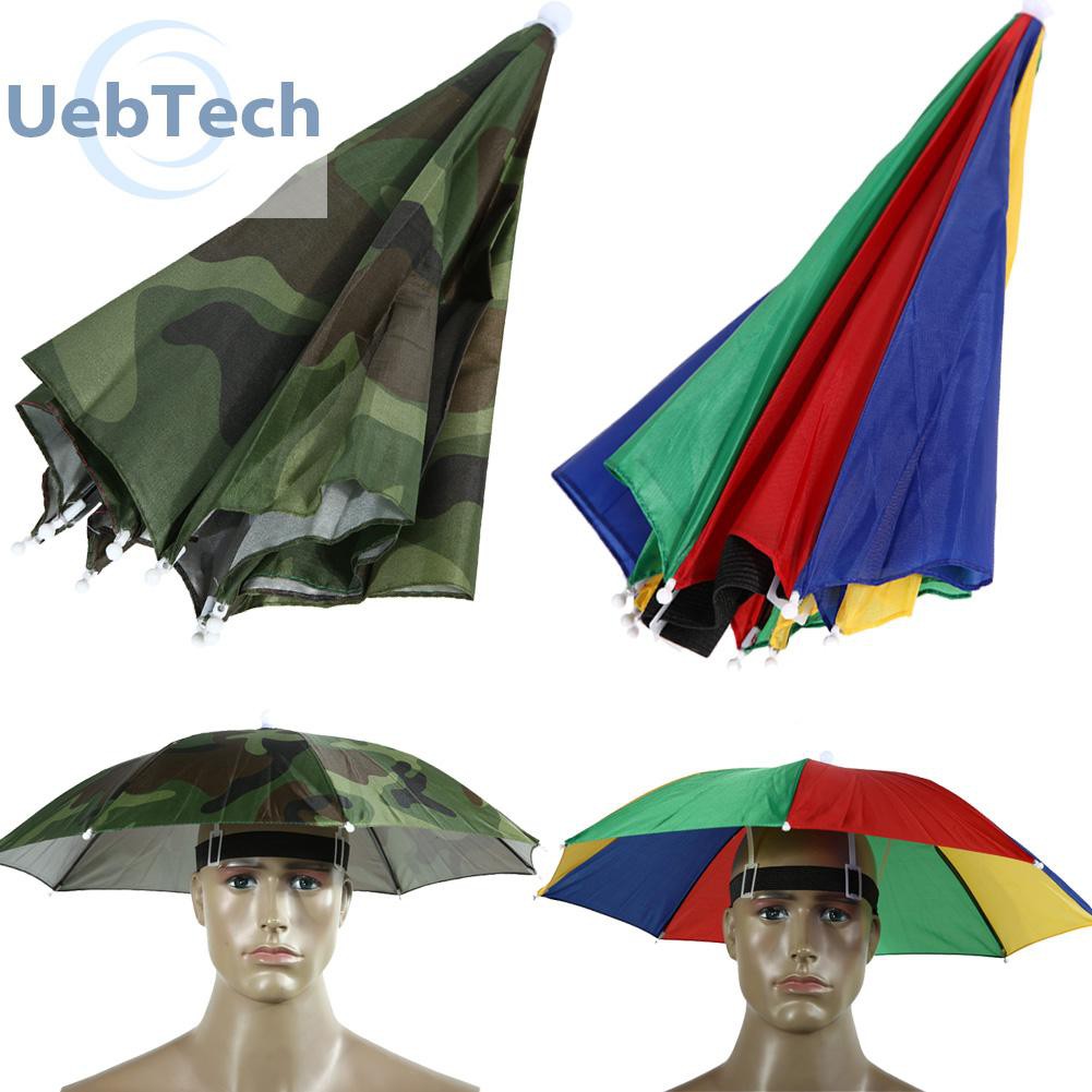 Mũ ô UEBTECH có dù 55cm dùng để đội đi câu cá hoặc cắm trại