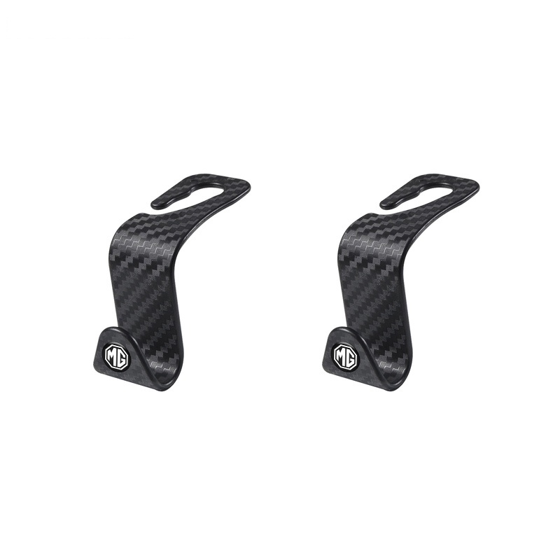 Móc Treo Đồ Gắn Lưng Ghế Xe Hơi Bằng Sợi Carbon Tiện Dụng Cho MG ZS HS MG3 MG5
