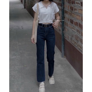 MH ÁO LEN CROPTOP CỔ BẺ 4M CHO NỮ
