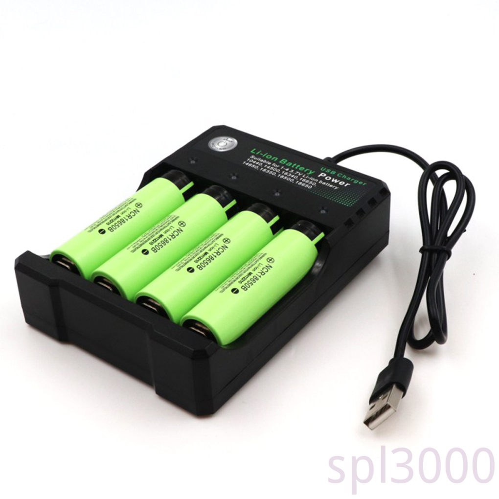 Bộ Sạc Pin Lithium-Ion 18650 Với 4 Ô