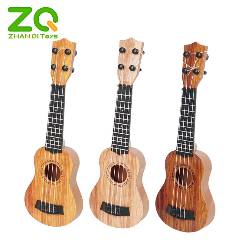 ZHAN QI TOYS Đàn ukulele mini đồ chơi hỗ trợ giáo dục sớm cho bé