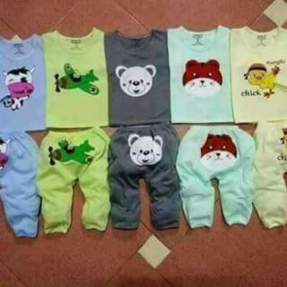 combo 25   bo  dài tay cotton cho bé 