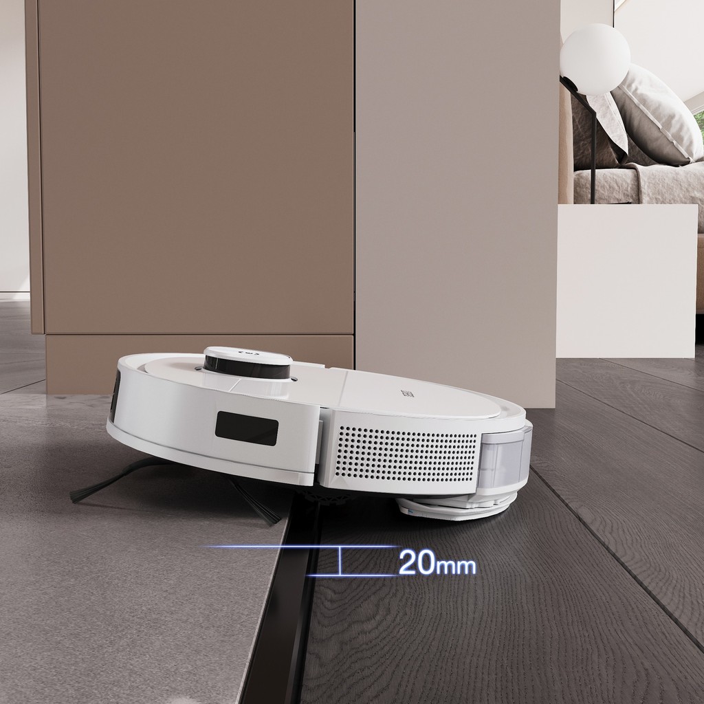 Robo Hút Bụi Lau Nhà Ecovacs Deebot T9 Plus - Lực hút 3000Pa - Hàng Chính Hãng - Bảo Hành 24 Tháng