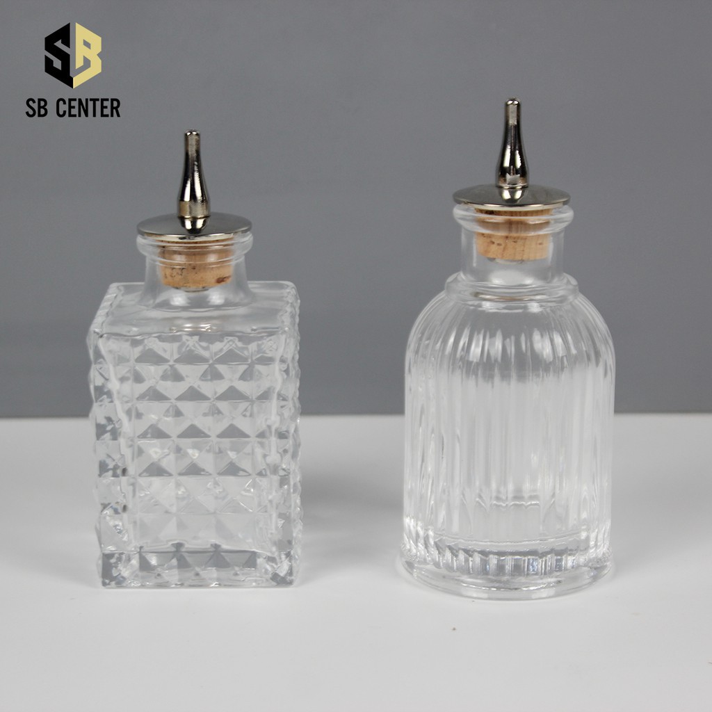 Bitter Bottle - Bình Rót Rượu Thuỷ Tinh 90ml