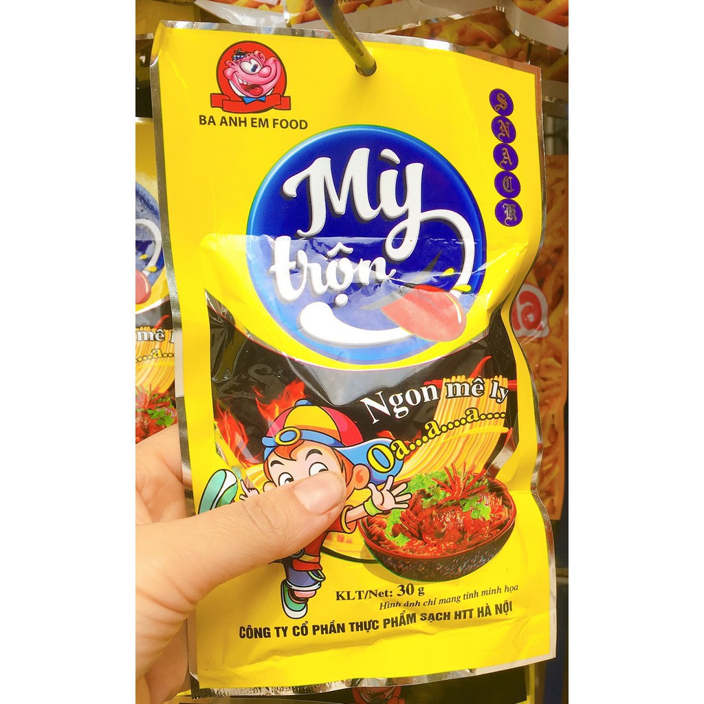 Snack mỳ trộn Ba Anh Em Food 30g