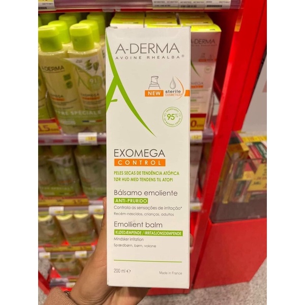 Kem dưỡng da Aderma Exomega cho da khô, nhạy cảm, cho bé hàng ngày