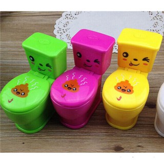 Đồ chơi phun nước hình bồn cầu độc đáo dành cho trẻ em nhà vệ sinh phân phun nước siêu troll và chơi khăm bạn bè
