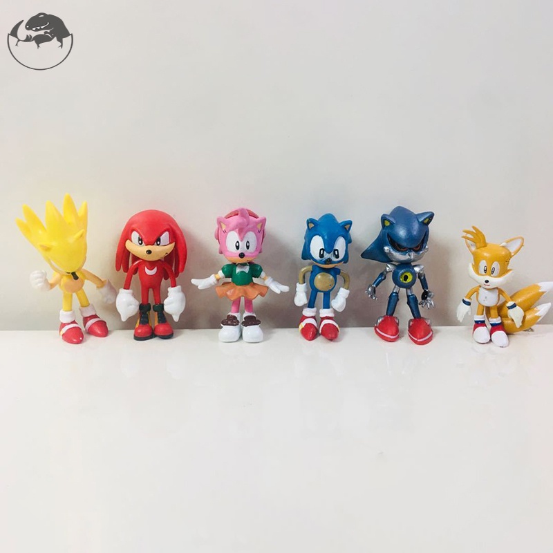 6 Mô hình nhím Sonic hoạt hình vui nhộn cho bé