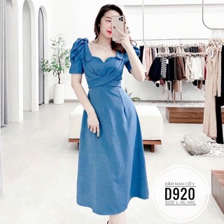đầm maxxi bigsize cổ  55kg-90kg💎💎💎