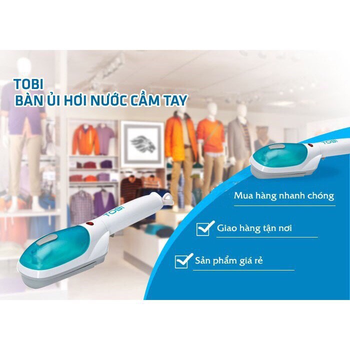 BÀN LÀ HƠI NƯỚC CẦM TAY TOBI