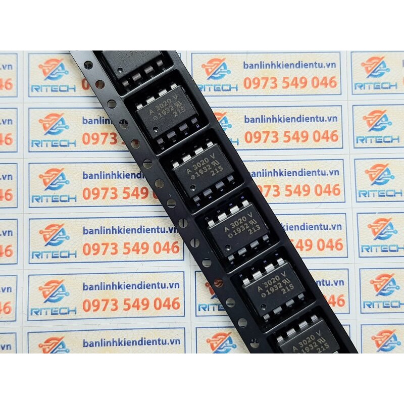 [Combo 5 chiếc] A3020V A3020 HCPL-3020 Opto SOP-8